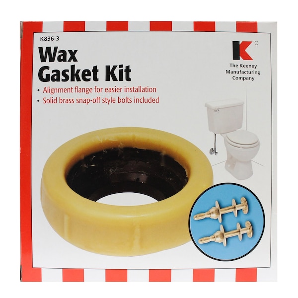 Keeney Wax Ring Kit Yellow